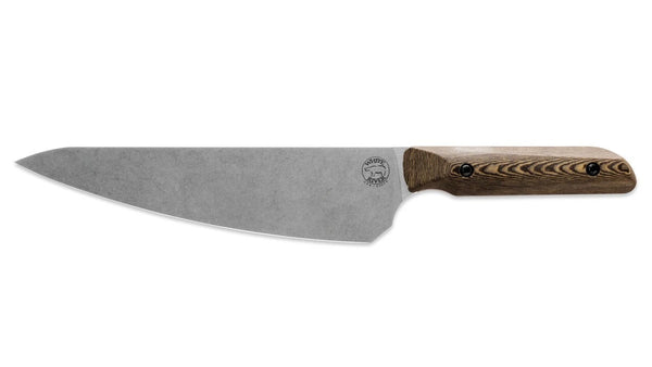 White River Liong Mah Chef Maple & Black Richlite CPM S35VN Steel Blade NEW