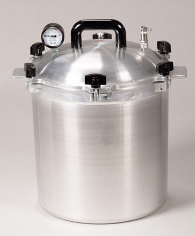 All American 1925X 25QT Heavy Cast Aluminum Non-Electric Sterilizer Autoclave