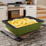 All American 1930 Deep Dish Bake Pan with Premium Non-Stick New