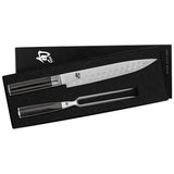 Shun Classic 2 Piece Carving Knife Set DMS0230 NEW