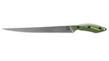 White River 10" Pro Fillet Knife Green & Black G10 CPM S35VN NEW