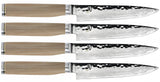 Shun Premier Blonde 4 Piece Steak Knife Set TDMS0400W NEW