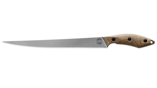 White River 10" Pro Fillet Knife Maple & Black Richlite CPM S35VN NEW