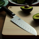 Shun Classic 7" Hollow Ground Santoku DM0718 Brand NEW Auth Dealer