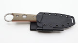 White River Firecraft PKO, O.D. Canvas Micarta/Orange G10 Liner NEW