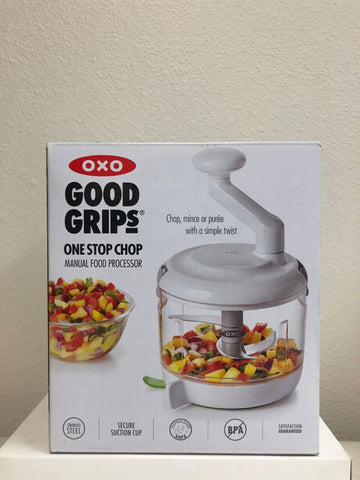 OXO Good Grips One Stop Chop Manual Food Processor NEW