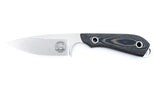 White River M1 Caper Knife Black /O.D Linen Micarta Magnacut Steel NEW
