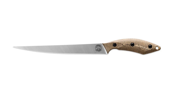 White River 8" Pro Fillet Knife Maple & Black Richlite CPM S35VN NEW