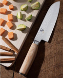 Shun Premier 7" Blonde Santoku Knife TDM0702W NEW