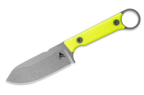 White River Firecraft FC 3.5 Pro Knife Hi-Vis Textured G10 CPM S35VN Steel Blade