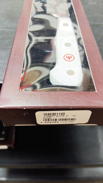 Wusthof Classic 9" Double-Serrated Bread Knife White 1040201123 NEW