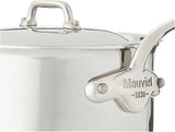 Mauviel M'cook 1.9 Qt. Stainless Steel Saucepan with Lid 5210.17