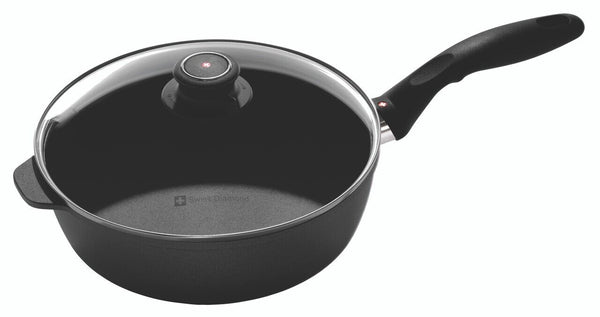 Swiss Diamond XD 9.5" Nonstick Saute Pan with Glass Lid XD6724C