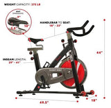 Sunny Chain Drive Indoor Cycling Trainer Exercise Bike SF-B1002C