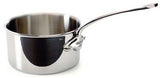 Mauviel M'cook 3.6 Qt Stainless Steel Saucepan with Cast SS Handle 5210.20
