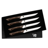 Shun Shima Natural 4 Piece Steak Set DMS0435