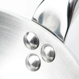 De Buyer 9.5" Alchimy 3-ply Stainless Steel Rounded Saute Pan 3603.24 NEW