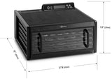 Excalibur 3548CDB Clear Door 5 Tray Food Dehydrator w/ Digital Timer NEW MODEL
