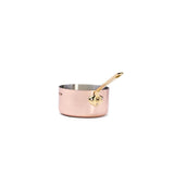De Buyer 6.3” Copper Saucepan Inocuivre Service With Brass Handles 6445.16 NEW