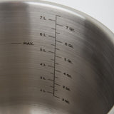 Viking 8 Quart Easy Lock Clamp Pressure Cooker with Steamer 7.4 l