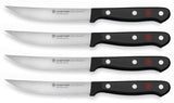 Wusthof Gourmet Four Piece 4 1/2" Steak Knife Set 1125060403