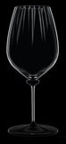 Riedel Fatto A Mano Performance Cabernet Red Wine Glass Black Base Clear Stem
