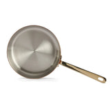 De Buyer 9.5" Inocuivre Service Copper Saute pan with Brass Handles 6448.24 NEW