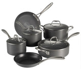 Tramontina Gourmet 10 Piece Hard Anodized Aluminum Cookware Set