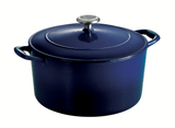 Tramontina Gourmet 6.5 Qt Enameled Cast-Iron Covered Oval Dutch Oven Gradated