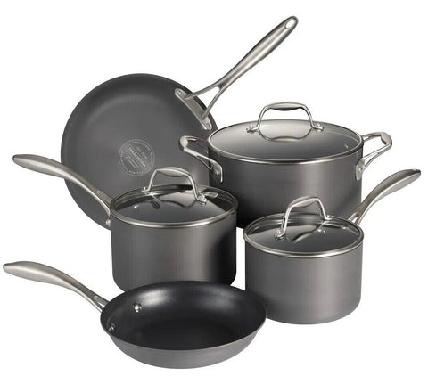 Tramontina Gourmet 8 Piece Hard Anodized Aluminum Cookware Set