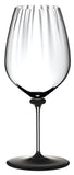 Riedel Fatto A Mano Performance Cabernet Red Wine Glass Black Base Clear Stem