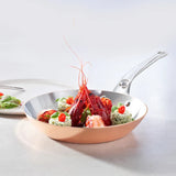 De Buyer 11" Prima Matera Round Copper Fry Pan 6224.28 NEW