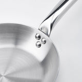 De Buyer 9.5" Alchimy 3-ply Stainless Steel Rounded Saute Pan 3603.24 NEW