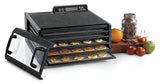 Excalibur 3548CDB Clear Door 5 Tray Food Dehydrator w/ Digital Timer NEW MODEL