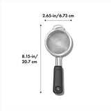 OXO Good Grips 3 in./7.6 cm Stainless Steel Double Rod Mini Strainer