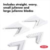 OXO Good Grips Stainless Steel V-Blade Mandoline Slicer Julienne