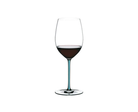 Riedel Fatto A Mano Cabernet/Merlot Wine Glass Turquoise 4900/0T