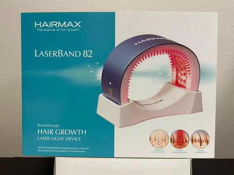 HairMax LaserBand 82 Comfortflex Hair Loss Treatment & Growth Laser Light Device