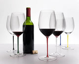 Riedel Fatto A Mano Cabernet/Merlot Wine Glass Green 4900/0G