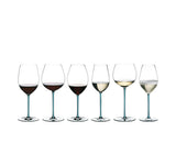 Riedel Fatto A Mano Cabernet/Merlot Wine Glass Turquoise 4900/0T