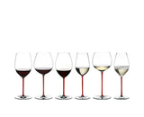 Riedel Fatto A Mano Cabernet/Merlot Wine Glass Mauve 4900/0MA