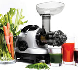 Kuvings 120V 170 W Low Speed Masticating Slow Juicer Silver Pearl NJE-3580U