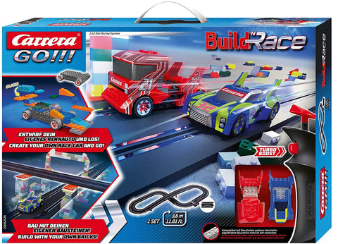 Carrera Go Build n Race 3.6 Car Racing Race Set 62529 NEW