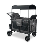Wonderfold W4 Elite 4 Passenger Folding Stroller Wagon Gray NEW