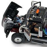 First Gear 1/50 Scale Mack Granite MP & East Genesis End Dump Trailer Black/Red