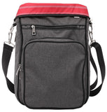 Ju Ju Be XY Helix Baby Messenger Diaper Bag w/ Changing Pad Chrome NEW