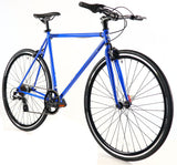 Golden Cycles Velo Revo Shift 7 Speed Bicycle Bike Blue 41 45 48 52 59 CM