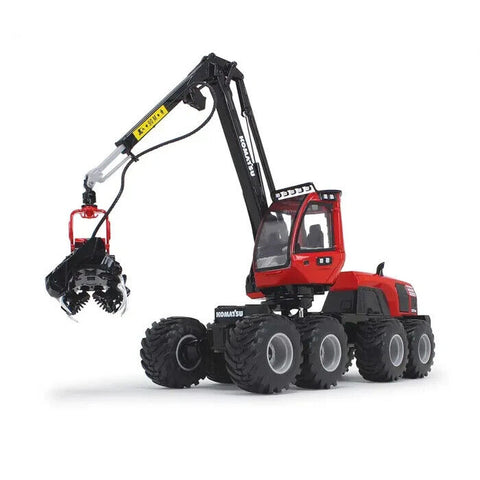 First Gear 1/32 Komatsu 931XC.3 Harvester Red/Black New