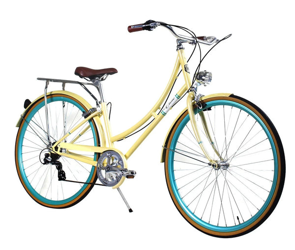 Zycle Fix Civic 7 Speed Women City Bicycle Bike Summer 39 or 44 CM NEW