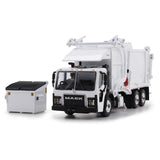 First Gear 1/64 Mack LR W McNeilus Meridian FL Refuse Truck & Trash Bin NEW